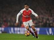 LONDON, ENGLAND - JANUARY 31:  Alexis Sanchez of Arsenal runs with the ball during the Premier League match between Arsenal and Watford at Emirates Stadium on January 31, 2017 in London, England.  (Photo by Shaun Botterill/Getty Images)
